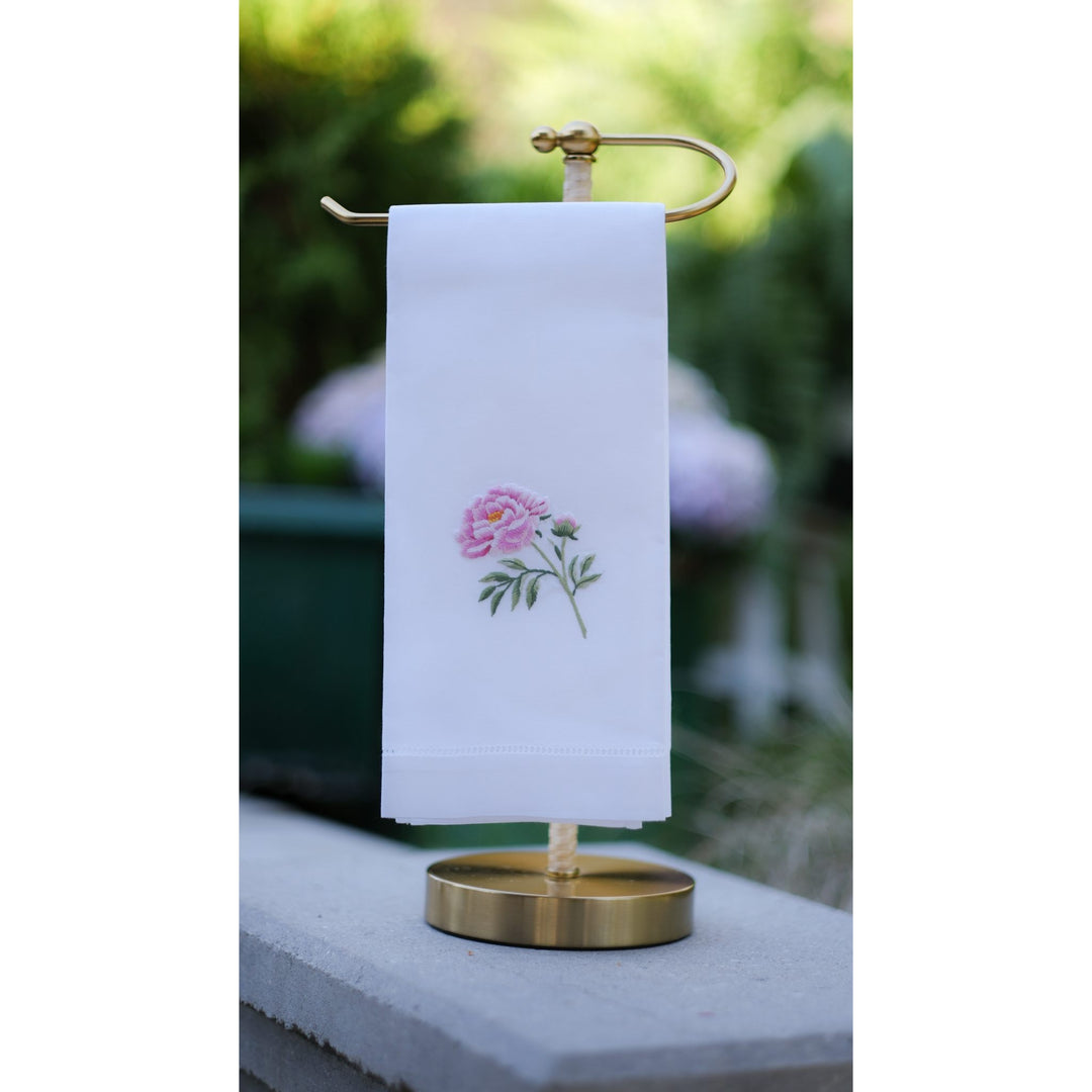Peony Stem Hand Towel